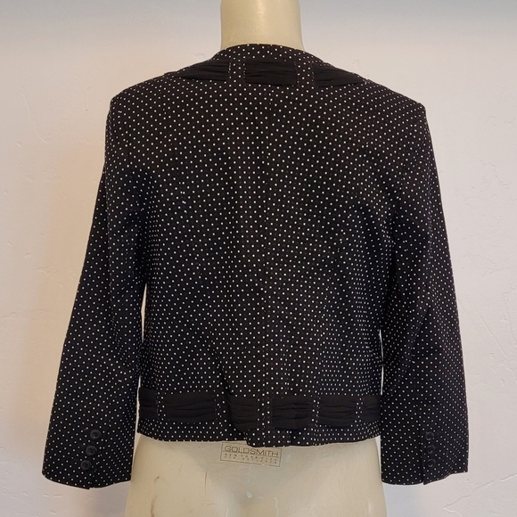Cabi black and white polka dot jacket - Picture 4 of 10